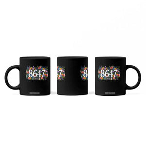 86 47 Floral Boho Style Coffee Mug Subtle FDT TS14 Print Your Wear