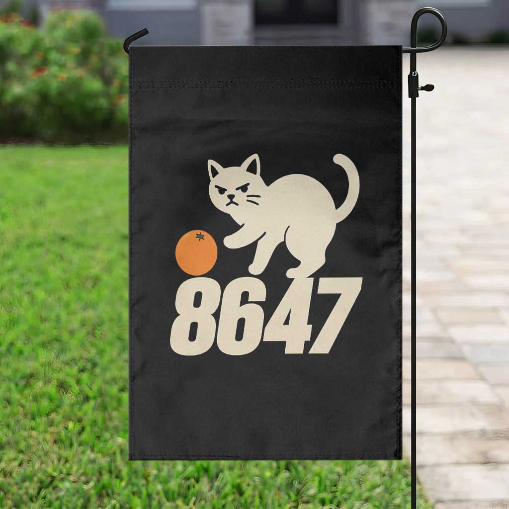 8647 FDT Garden Flag Funny Cat Political Meme TS14 Print Your Wear