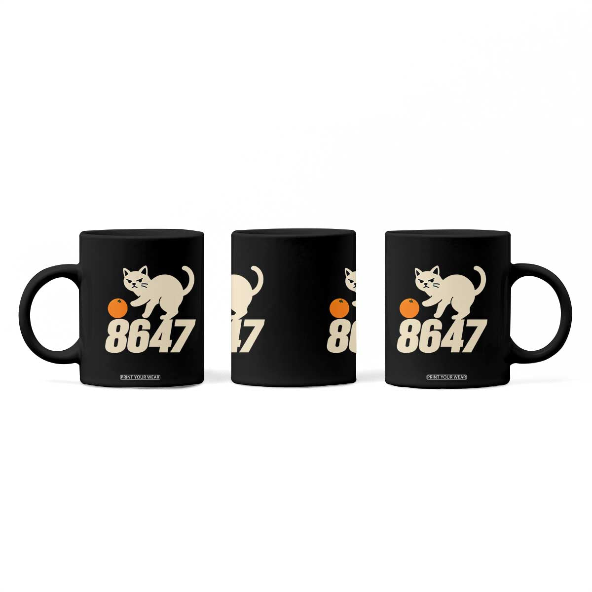 8647 FDT Coffee Mug Funny Cat Political Meme TS14 Print Your Wear