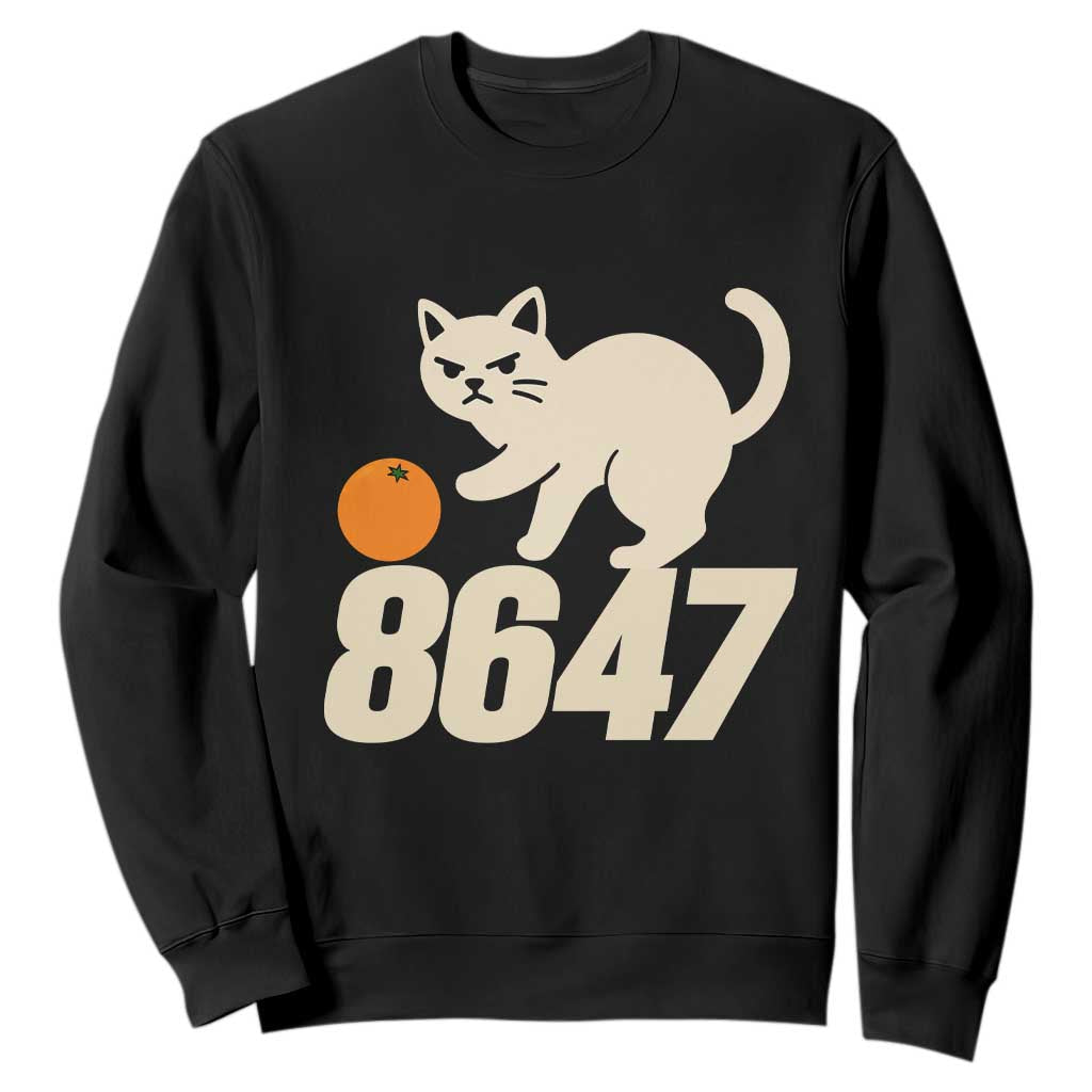 8647 FDT Sweatshirt Funny Cat Political Meme TS14 Black Print Your Wear