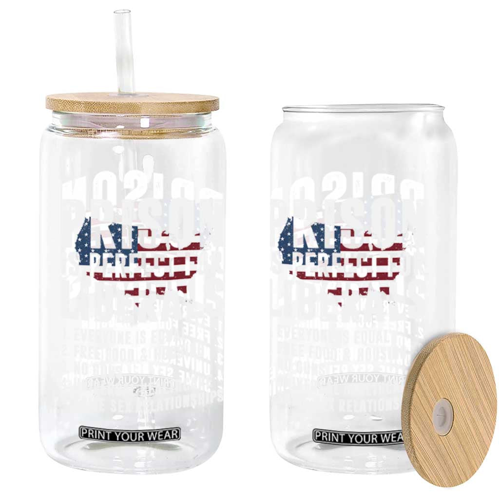 Prison Is Perfect For Liberals Glass Can Anti Liberal Quote TS14 Print Your Wear