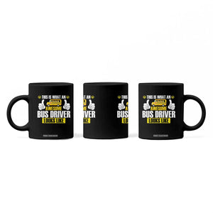 Funny School Bus Driver Coffee Mug This Is What An Awesome Bus Driver Looks Like TS14 Print Your Wear