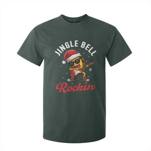 Funny Taco Christmas T Shirt For Kid Jingle Bell Rockin TS14 Dark Forest Green Print Your Wear