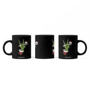 Funny Christmas Rock Coffee Mug Rock Green Hand Style Xmas TS14 Print Your Wear