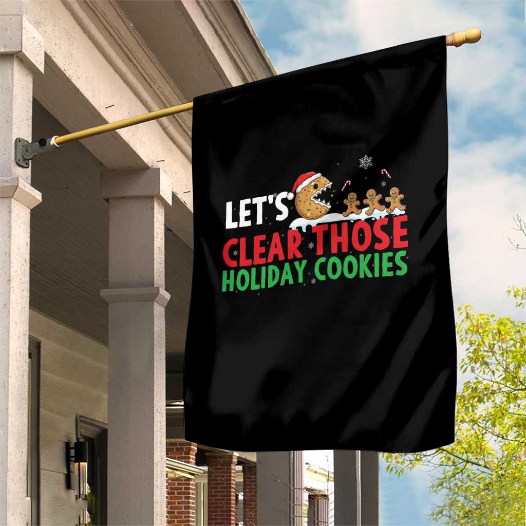 Tech Support Christmas Garden Flag Let Is Clear Those Holiday Cookies TS14 Print Your Wear