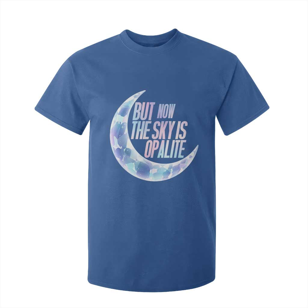 The Sky Is Opalite Moonstone Mystical Crystal Lover T Shirt For Kid TS14 Royal Blue Print Your Wear