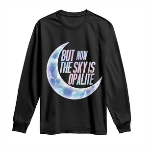 The Sky Is Opalite Moonstone Mystical Crystal Lover Long Sleeve Shirt TS14 Black Print Your Wear