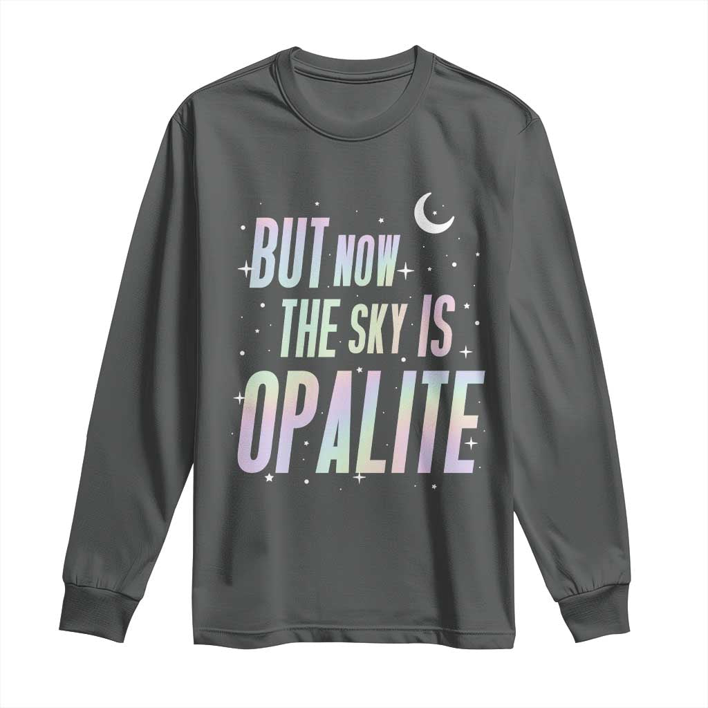 Opalite Costume Mystical Crystal Lover Long Sleeve Shirt TS14 Dark Heather Print Your Wear
