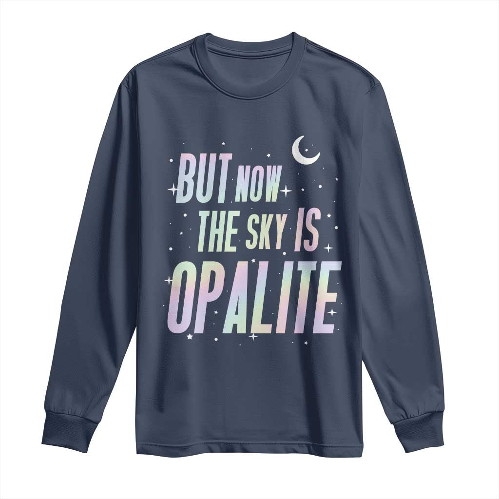 Opalite Costume Mystical Crystal Lover Long Sleeve Shirt TS14 Navy Print Your Wear