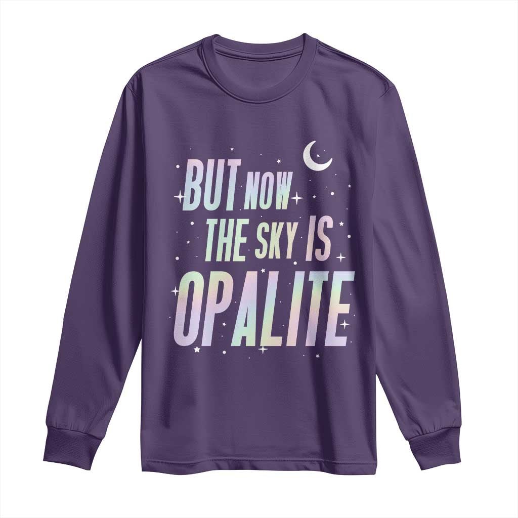 Opalite Costume Mystical Crystal Lover Long Sleeve Shirt TS14 Purple Print Your Wear