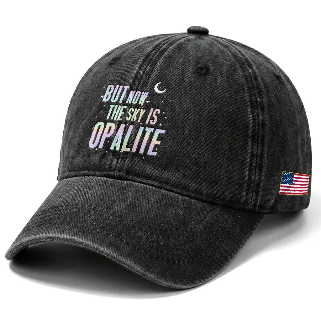 Opalite Costume Mystical Crystal Lover Washed Cotton Baseball Cap TS14 Print Your Wear