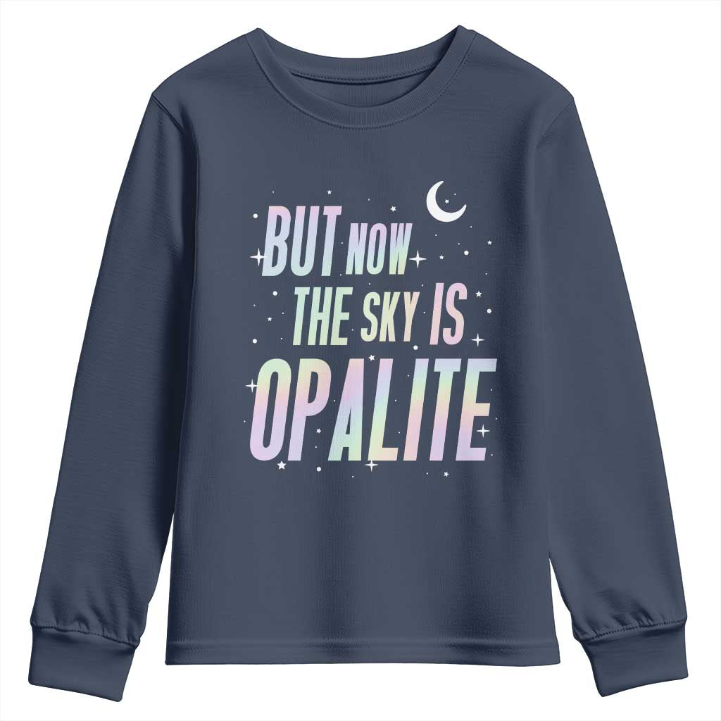 Opalite Costume Mystical Crystal Lover Youth Sweatshirt TS14 Navy Print Your Wear