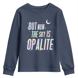 Opalite Costume Mystical Crystal Lover Youth Sweatshirt TS14 Navy Print Your Wear