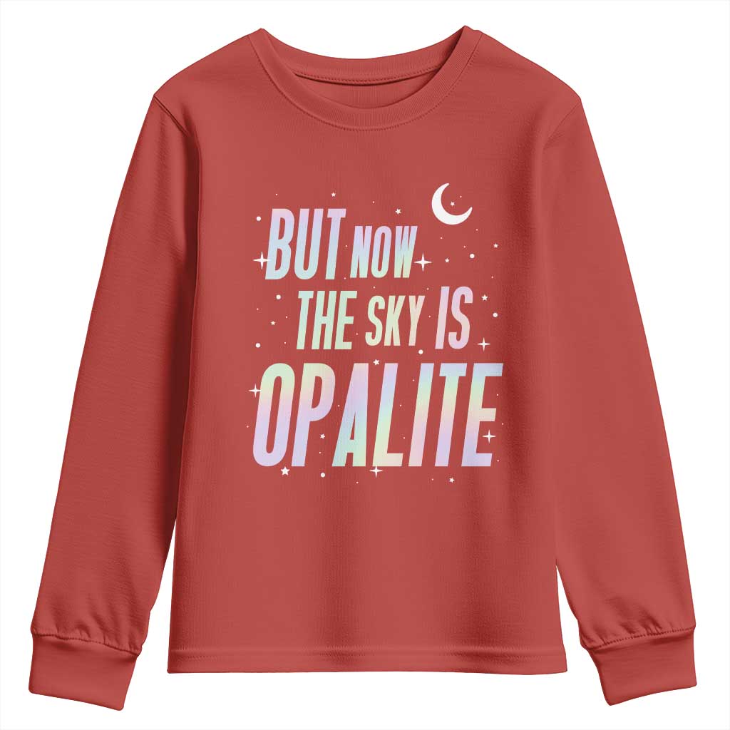 Opalite Costume Mystical Crystal Lover Youth Sweatshirt TS14 Red Print Your Wear