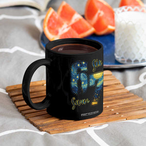 67 Six Seven Meme Coffee Mug Starry Night Van Gogh TS14 Print Your Wear