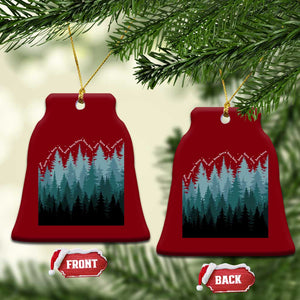 Hoa Hoa Hoa Ceramic Ornament Twilight Lover Pine Forest Cozy TS14 Print Your Wear