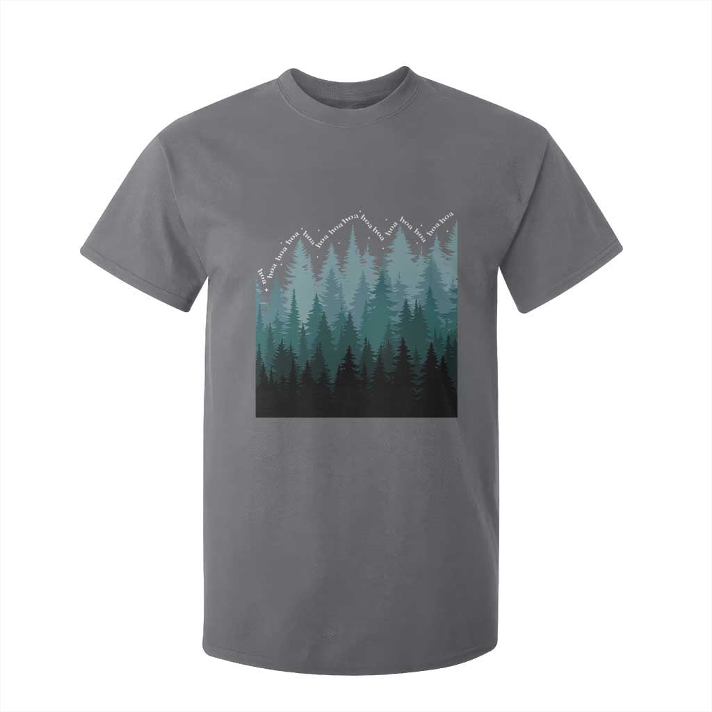 Hoa Hoa Hoa T Shirt For Kid Twilight Lover Pine Forest Cozy TS14 Charcoal Print Your Wear