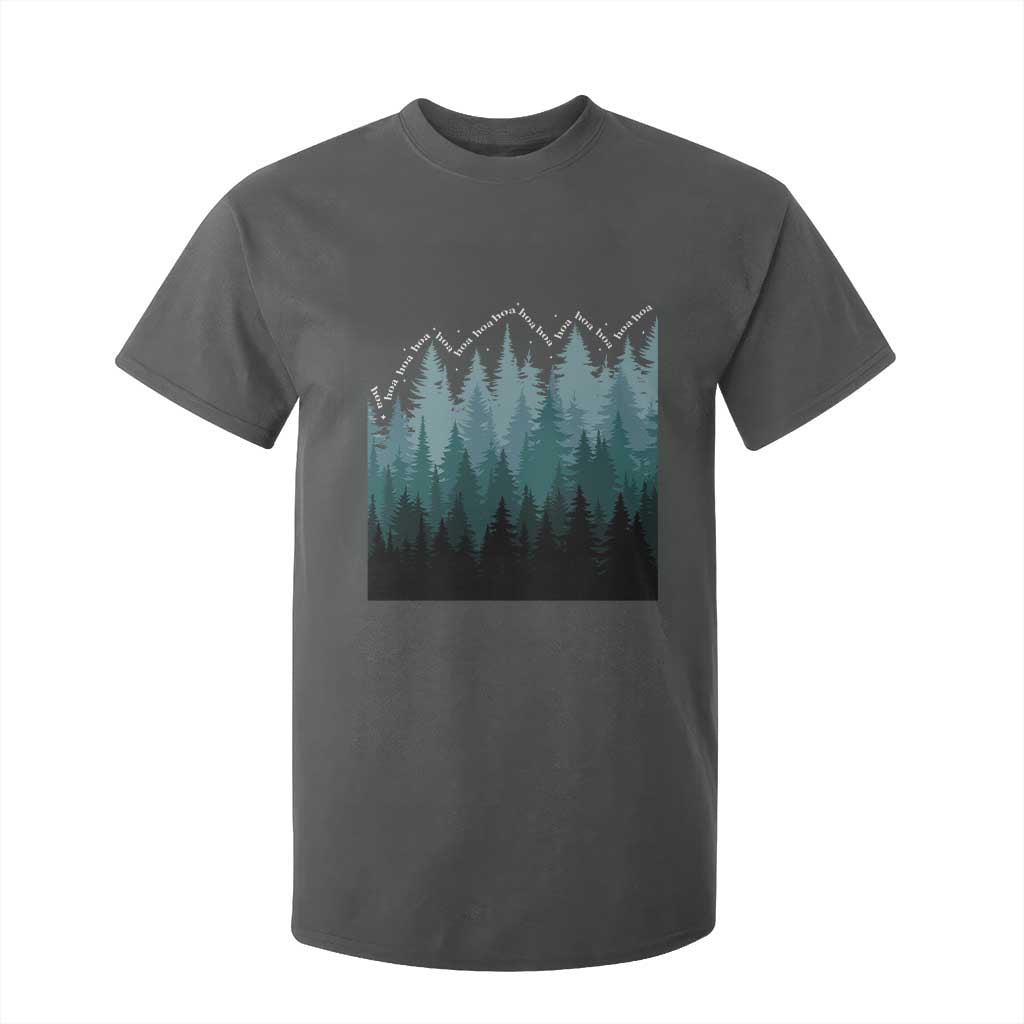 Hoa Hoa Hoa T Shirt For Kid Twilight Lover Pine Forest Cozy TS14 Dark Heather Print Your Wear