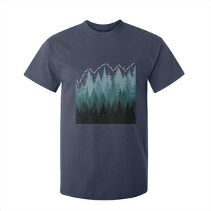 Hoa Hoa Hoa T Shirt For Kid Twilight Lover Pine Forest Cozy TS14 Navy Print Your Wear