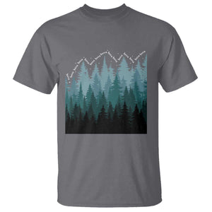 Hoa Hoa Hoa T Shirt Twilight Lover Pine Forest Cozy TS14 Charcoal Print Your Wear