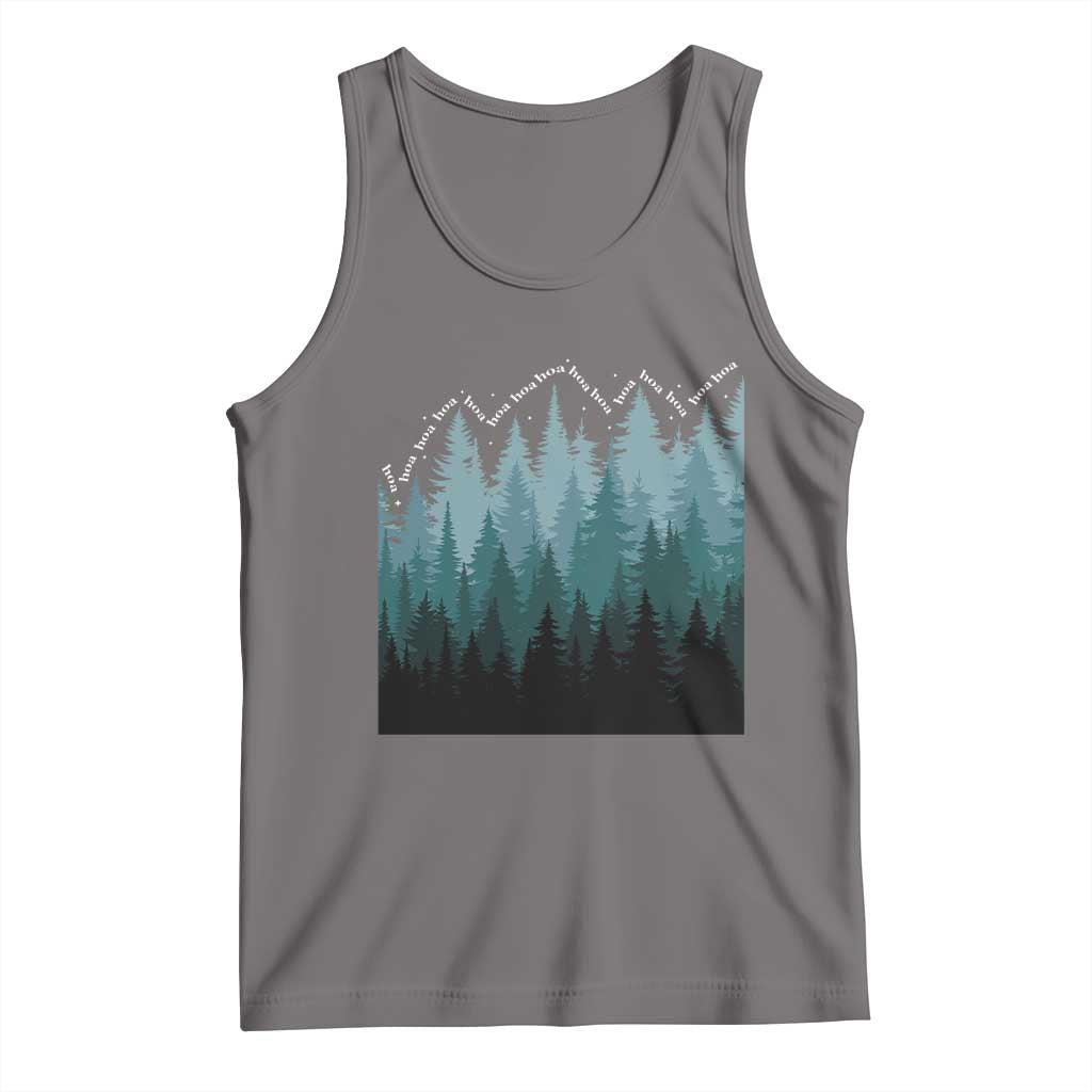 Hoa Hoa Hoa Tank Top Twilight Lover Pine Forest Cozy TS14 Deep Heather Print Your Wear