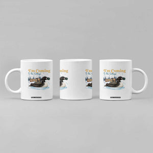 I Am Coming To The Cottage Coffee Mug Stupid Canadian Wolf Bird TS14 Print Your Wear