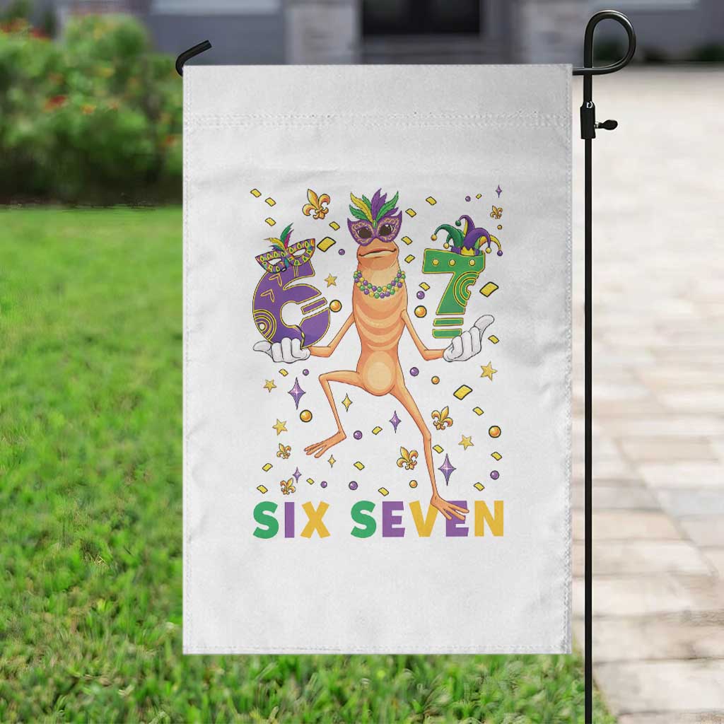 67 Mardi Gras Garden Flag Marcus The Worm Carnival Trendy Meme TS14 Print Your Wear