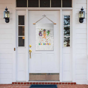 67 Mardi Gras Garden Flag Marcus The Worm Carnival Trendy Meme TS14 Print Your Wear