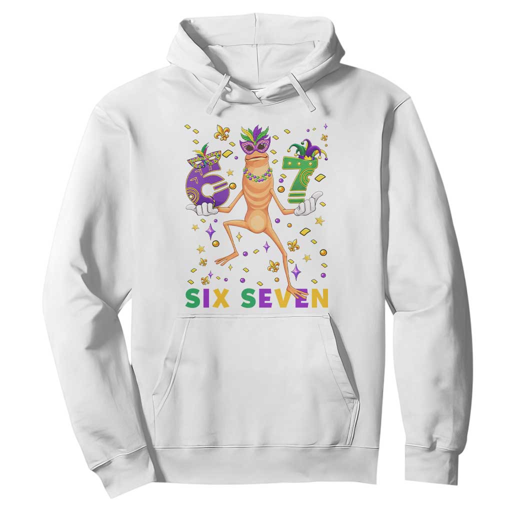 67 Mardi Gras Hoodie Marcus The Worm Carnival Trendy Meme TS14 White Print Your Wear