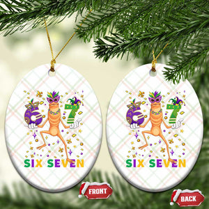 67 Mardi Gras Ceramic Ornament Marcus The Worm Carnival Trendy Meme TS14 Print Your Wear