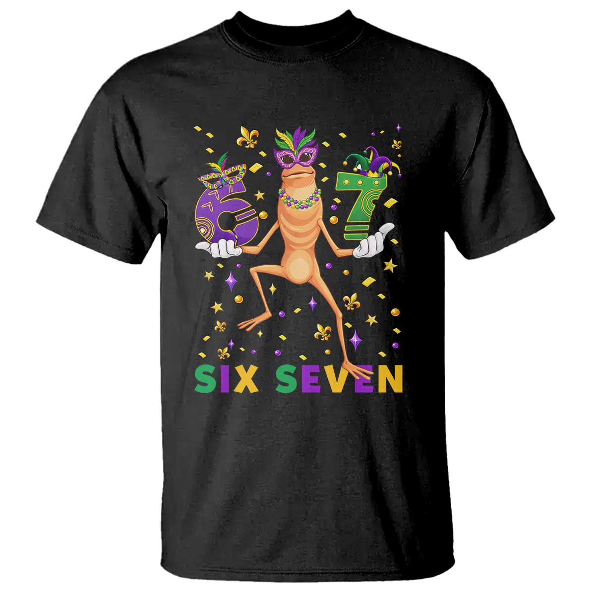 67 Mardi Gras T Shirt Marcus The Worm Carnival Trendy Meme TS14 Black Print Your Wear