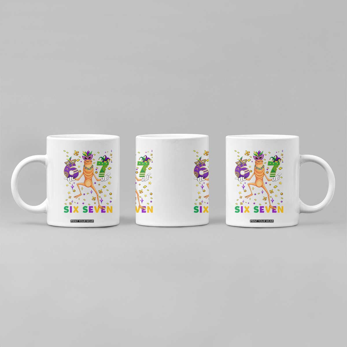 67 Mardi Gras Coffee Mug Marcus The Worm Carnival Trendy Meme TS14 Print Your Wear