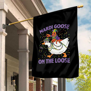 Funny Mardi Gras Garden Flag Goose Crawfish Carnival Trendy Meme TS14 Print Your Wear