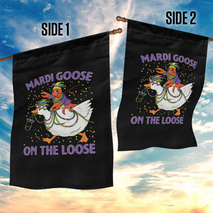 Funny Mardi Gras Garden Flag Goose Crawfish Carnival Trendy Meme TS14 Print Your Wear