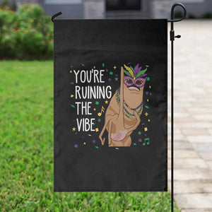 Funny Mardi Gras Garden Flag Marcus The Worm Carnival Trendy Meme TS14 Print Your Wear