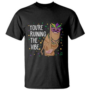 Funny Mardi Gras T Shirt Marcus The Worm Carnival Trendy Meme TS14 Black Print Your Wear