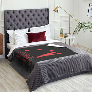 Doomsday Clock Armageddon Throw Blanket Almost Midnight Always Scrolling TS14 Print Your Wear
