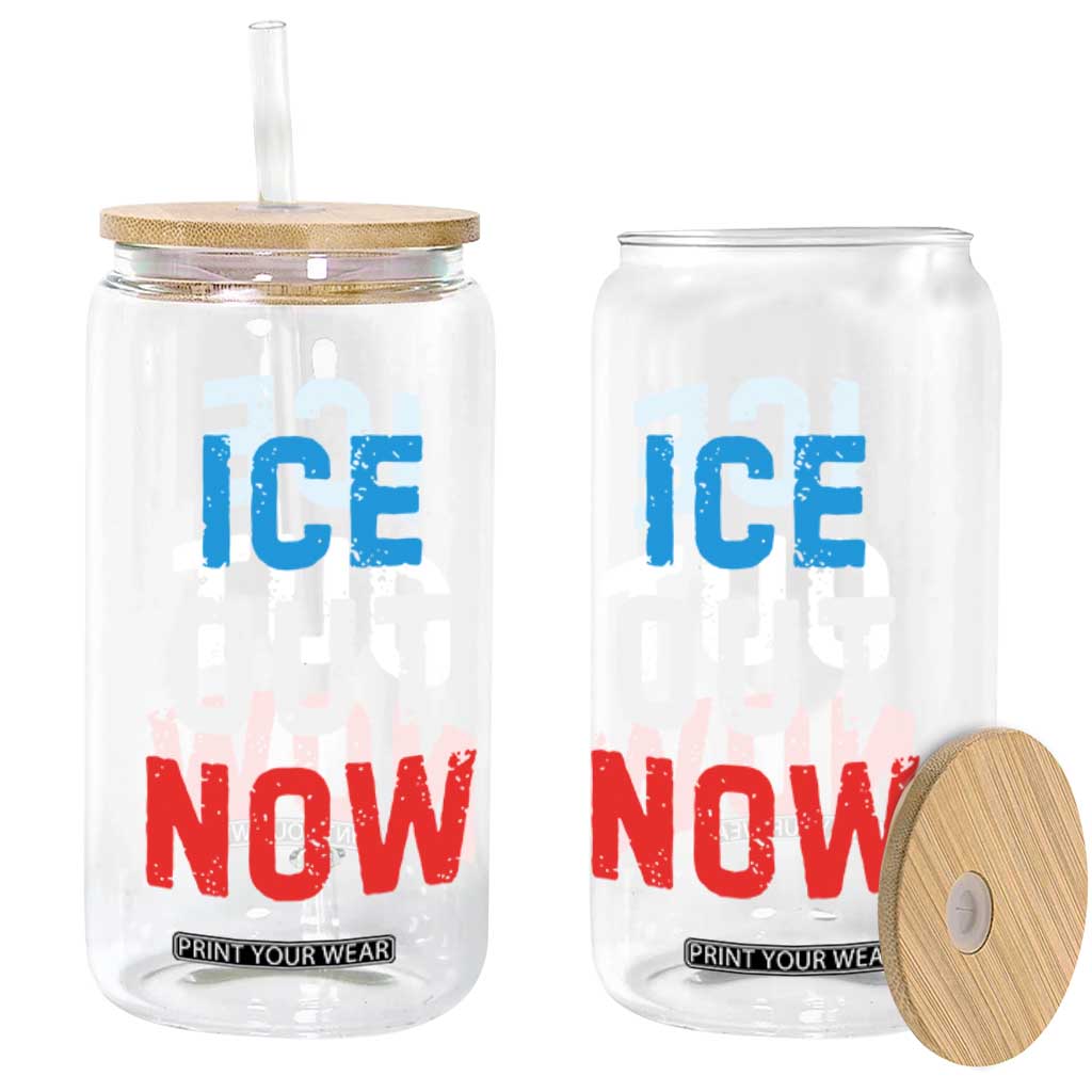 Ice Out Glass Can Minneapolis Resist ICE Immigration Rights Protest TS14 Print Your Wear