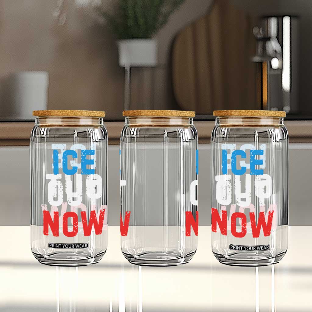 Ice Out Glass Can Minneapolis Resist ICE Immigration Rights Protest TS14 Print Your Wear