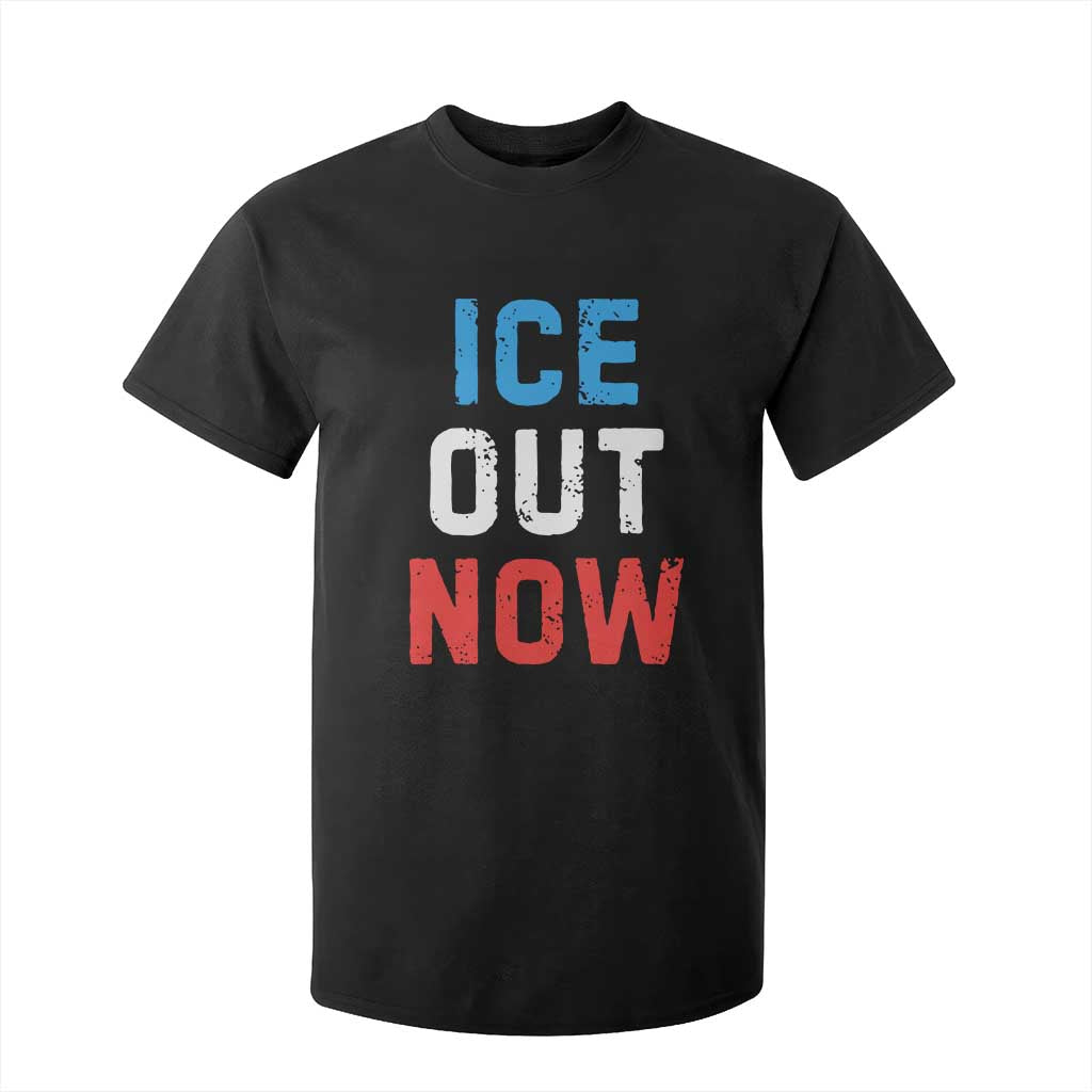 Ice Out T Shirt For Kid Minneapolis Resist ICE Immigration Rights Protest TS14 Black Print Your Wear