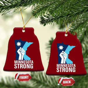 Minnesota Strong Ceramic Ornament Minneapolis Resist ICE Immigration Human Rights Protest TS14 Print Your Wear