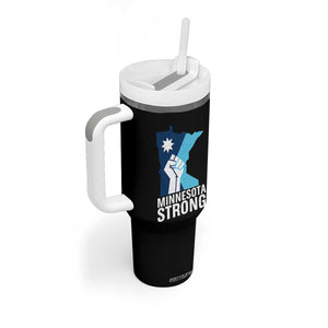 Minnesota Strong Tumbler With Handle Minneapolis Resist ICE Immigration Human Rights Protest TS14 Print Your Wear