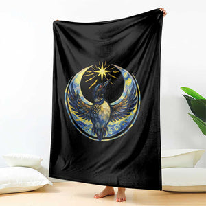 Minnesota Strong Throw Blanket Minneapolis Loon Starry Night Van Gogh TS14 Print Your Wear