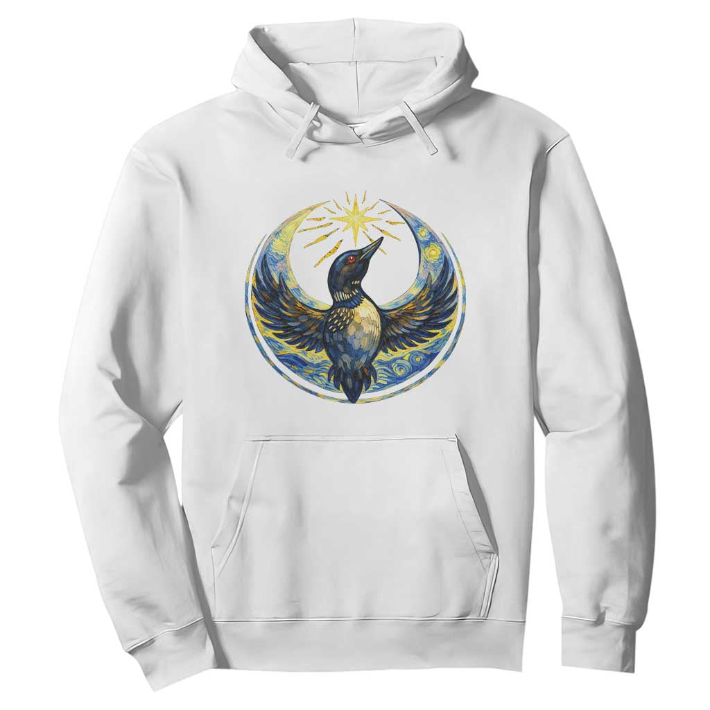 Minnesota Strong Hoodie Minneapolis Loon Starry Night Van Gogh TS14 White Print Your Wear