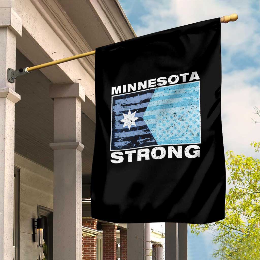 Minnesota Strong Garden Flag MN State Flag Political Protest MN Resistance Abolish ICE TS14 Print Your Wear