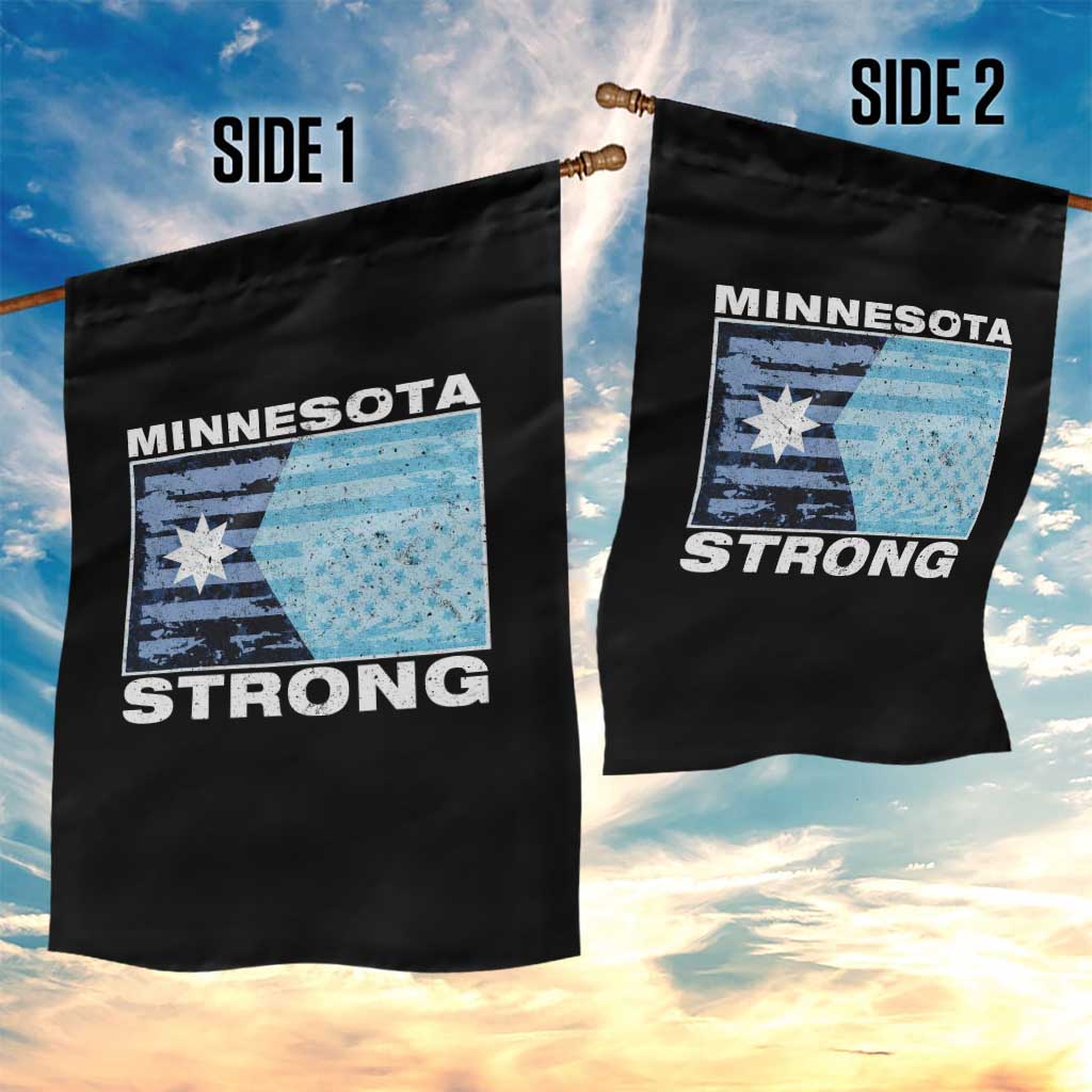 Minnesota Strong Garden Flag MN State Flag Political Protest MN Resistance Abolish ICE TS14 Print Your Wear