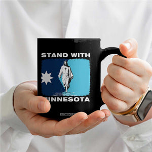 Stand with Minnesota Coffee Mug Christian Jesus Minnesota Strong Subtle Anti ICE TS14 Print Your Wear