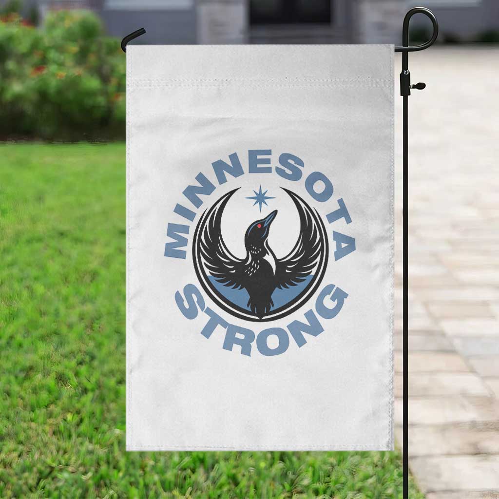 Minnesota Strong Garden Flag MN State Bird Loon Resistance Political Protest TS14 Print Your Wear