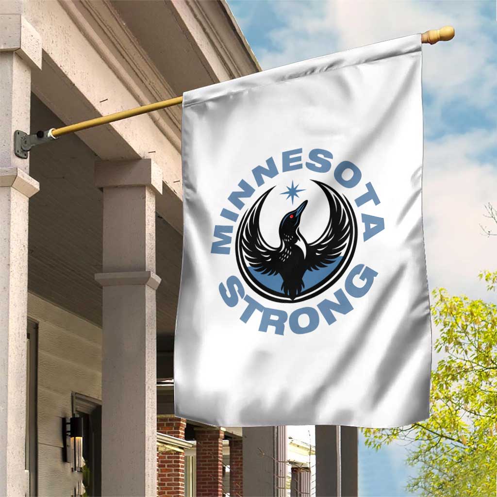 Minnesota Strong Garden Flag MN State Bird Loon Resistance Political Protest TS14 Print Your Wear