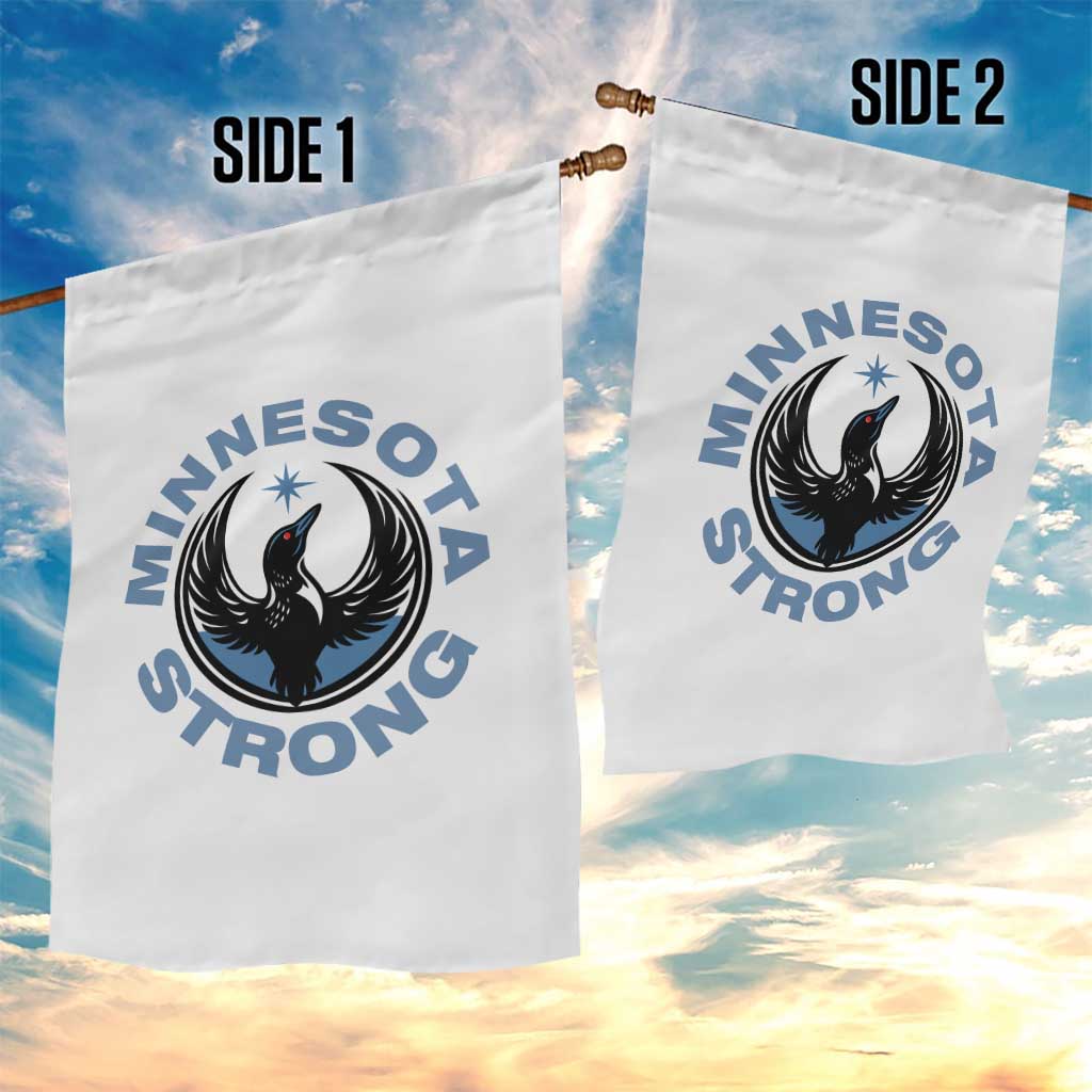 Minnesota Strong Garden Flag MN State Bird Loon Resistance Political Protest TS14 Print Your Wear